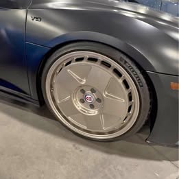 HRE Wheel & Michelin Pilot Sport 4S Tire Package Removed from a 2023 Audi R8 V10 Performance