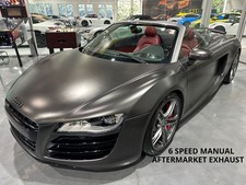 2011 Audi R8 Spyder 6 Speed Manual Transmission $183K MSRP