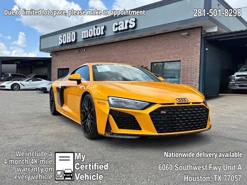 2020 Audi r8 coupe wraped\/ titanium performance exhaust v10 quattro