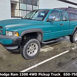 1996 Dodge Ram 1500 V8 4wd Custom Paint  [hidden information]