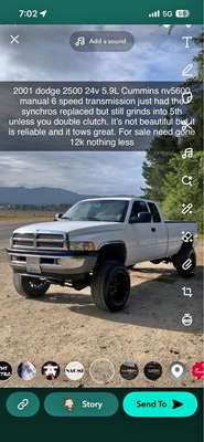 2001 Dodge Ram 2500 Club Cab - Long Bed