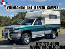 1996 Dodge Ram 2500 4x4 - V10 - 5 Speed - Low Miles - Camper