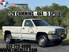 1994 Dodge Ram 3500 4x4 - 5 Speed Manual - 12V Cummins Turbo Diesel