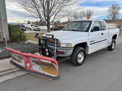 2001 Dodge Ram 2500 Quad Cab 4x4 Boss V-Plow
