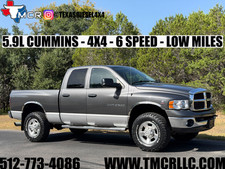 2004 Dodge Ram 2500 4x4 - 6 Speed Manual - 5.9L Cummins Turbo Diesel