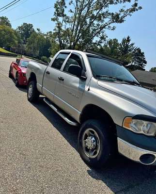 looking to trade for motorcycle 2003 dodge ram 2500 and plow truck only has 107k on the motor