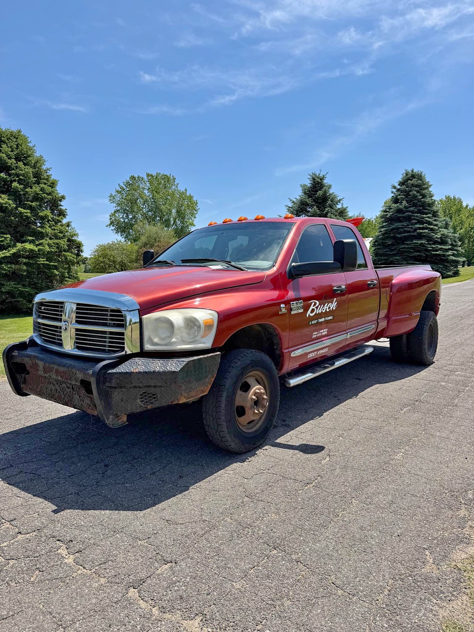 2007 Dodge Ram 3500 Crew Cab - Laramie Pickup 4D 8 ft