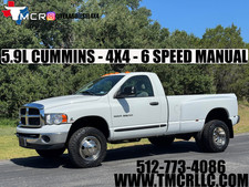 2004 Dodge Ram 3500 4x4 - 6 Speed Manual - 5.9L Cummins Turbo Diesel