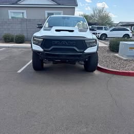2022 Ram 1500 TRX WHITE-Salvage Rebuilt title