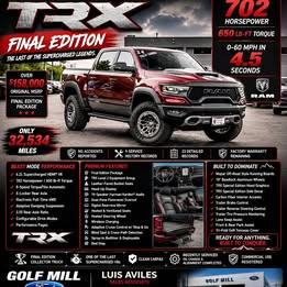 2024 Ram 1500 trx final edition