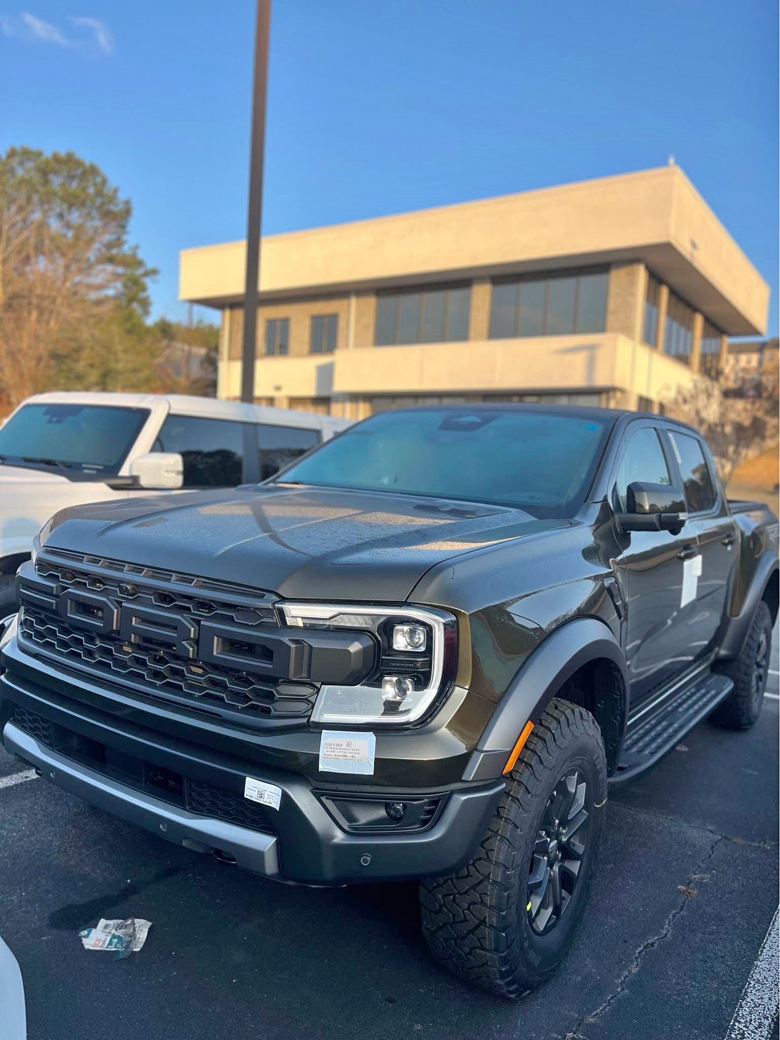 2025 Ford Ranger - Raptor SHELTER GREEN