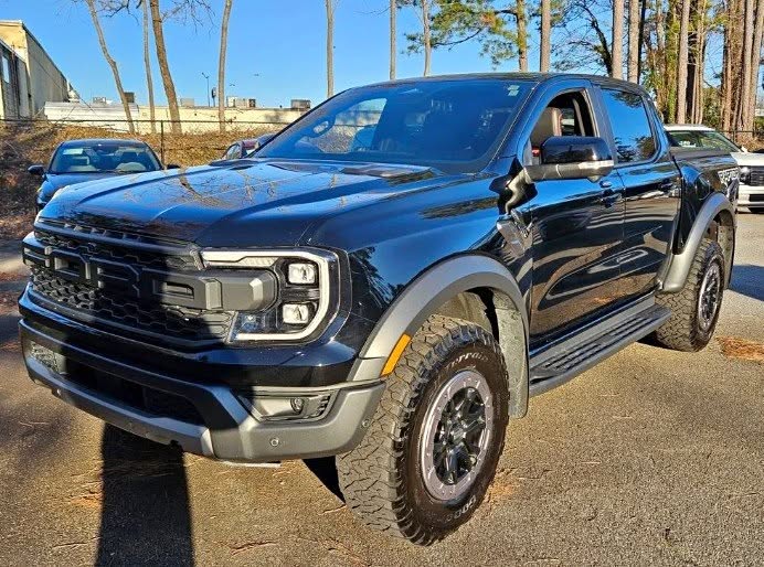 2024 Ford RANGER RAPTOR 4WD 3.0L TWIN TURBO ENGINE 405 HP (CLEAN CARFAX!! HEATED AND COOLED SEATS!! NAV!! FORD PASS!! RUNNING BOARDS!! UNDER WARRANTY WITH FORD!!)      HABLA ESPA\u00d1OL