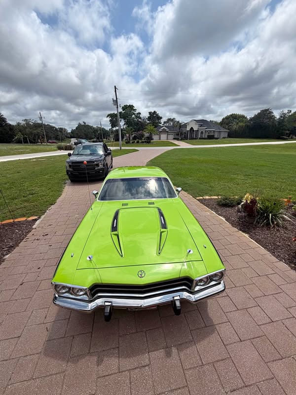 1973 Plymouth road runner - Chrome