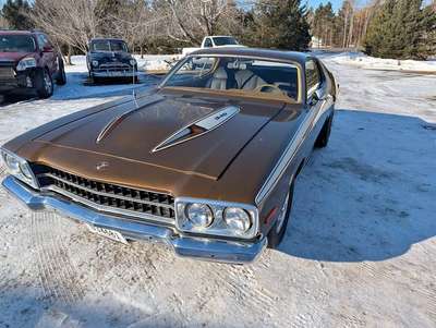 1973 Plymouth Road Runner 440 Engine, 4-Speed Manual,...