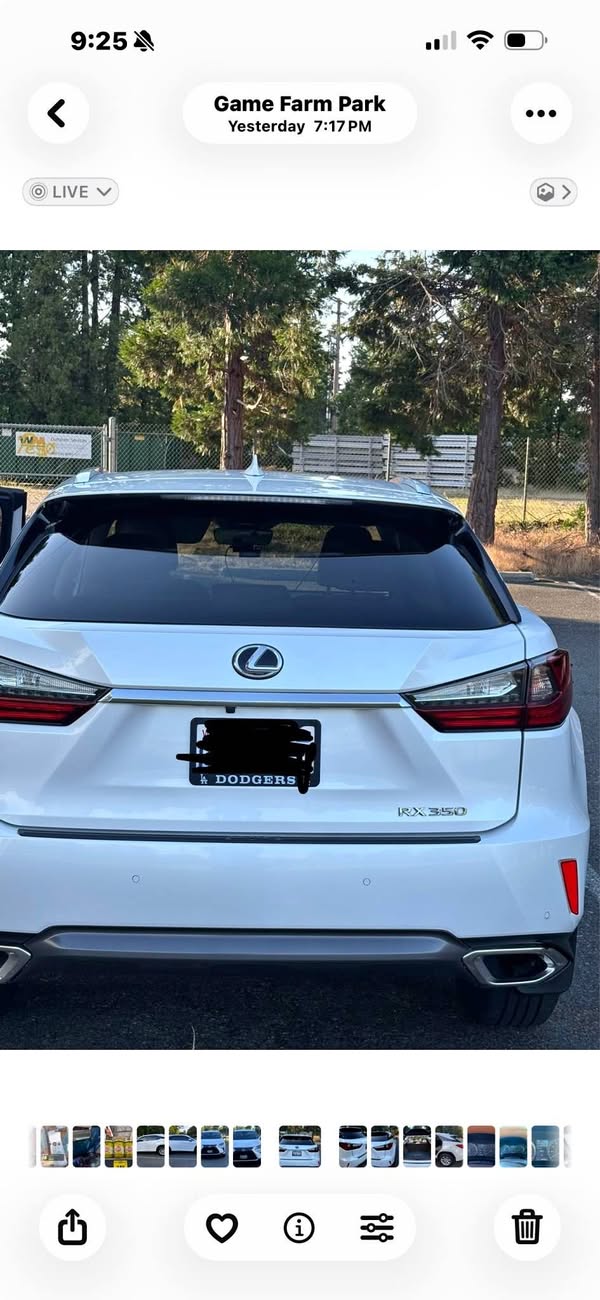 2016 Lexus RX - RX 350 F Sport SUV 4D