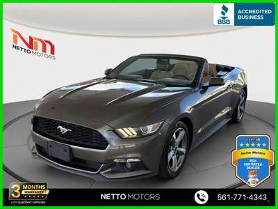 2015 Ford Mustang V6 Convertible 2D