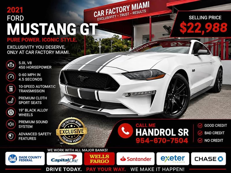 2021 Ford Mustang - GT Coupe 2D