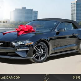 2020 Ford Mustang EcoBoost Premium Convertible 2D