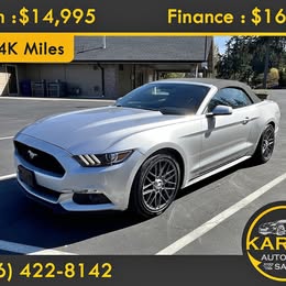 2017 Ford Mustang EcoBoost Premium 2dr Convertible