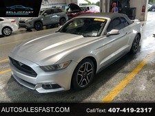 2017 Ford Mustang ECOBOOST 2.3L 2DR CONVERTIBLE RWD
