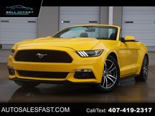 2015 Ford Mustang 2DR CONVERTIBLE RWD