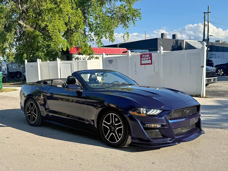 2018 Ford Mustang - EcoBoost Convertible 2D