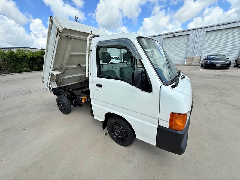 2000 Subaru sambar tt1 dump truck a\/c 5-speed manual - JDM RHD DUMP A\/C