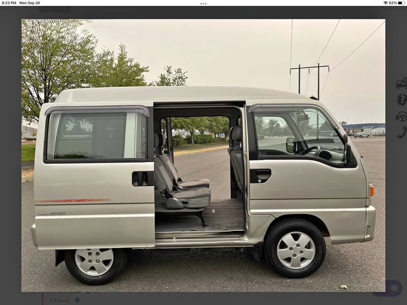1996 Subaru sambar dias ii 4wd