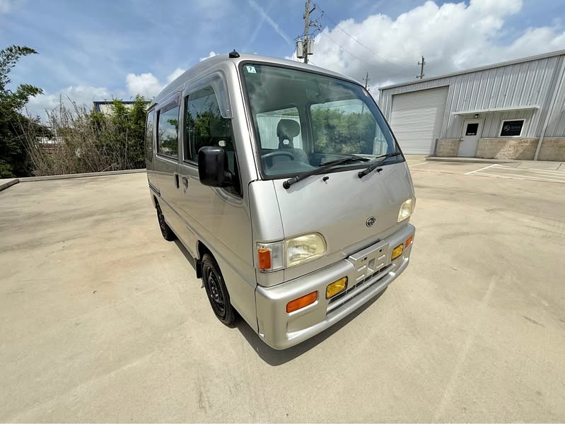 1996 Subaru sambar dias 4wd supercharged at JDM KEI VAN RHD A\/C