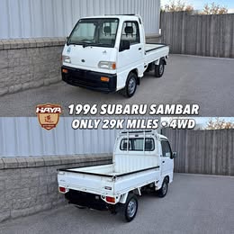 1996 Subaru sambar 4wd manual
