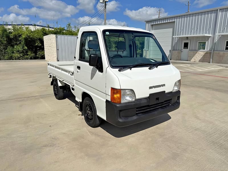 2000 Subaru sambar tt1 rwd 5-speed a\/c kei mini truck - JDM KEI FLAT BED GREAT REVIEWS