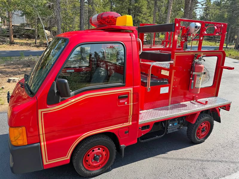 2000 Subaru sambar firetruck