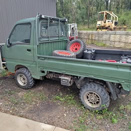 2004 Subaru sambar kei mini truck sxs acty hijet can am polaris ranger off road 4x4 deer hunting