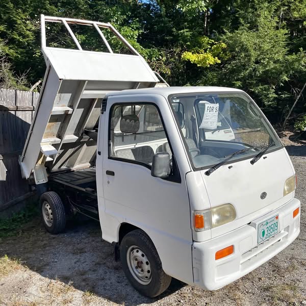 1994 Subaru Sambar - 4x4 Minitruck Dump