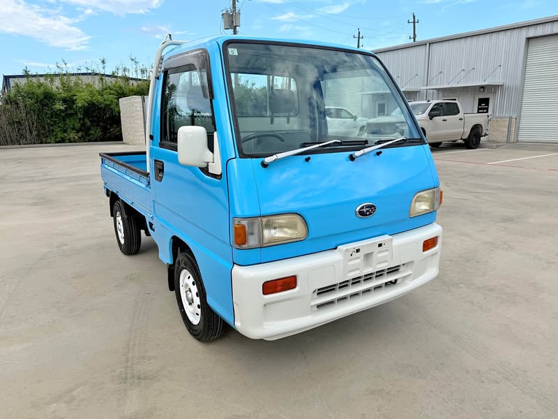 1996 Subaru sambar 4x4 ks4 5-speed a\/c kei truck - New Tires Fresh Service JDM RHD