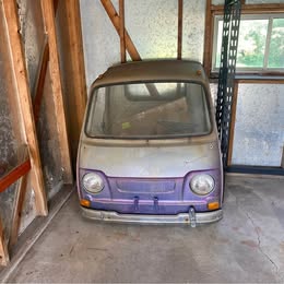 Rare 1969 Subaru 360 sambar pickup truck cab and parts