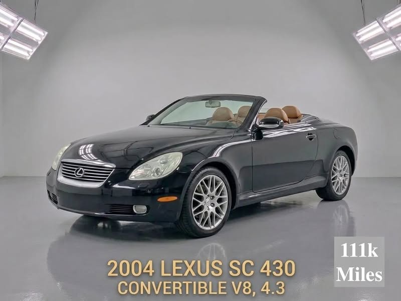 2004 Lexus SC 430 Convertible 2D