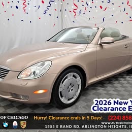 2002 Lexus SC 430 Convertible Premium