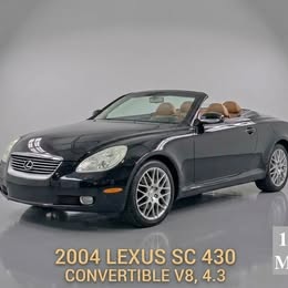 2004 Lexus SC SC 430 Convertible 2D