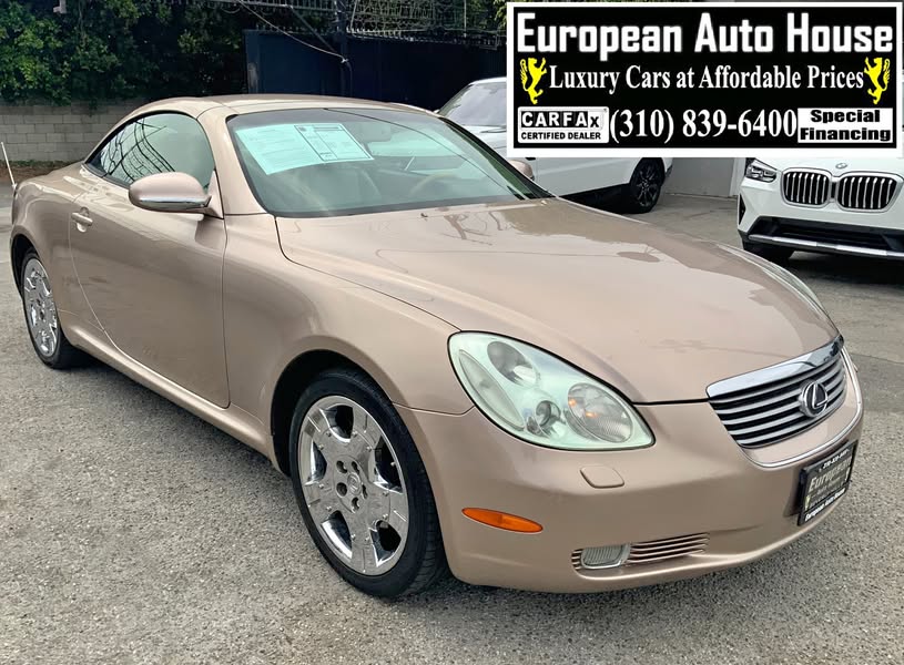 2002 Lexus SC 430 CONVERTIBLE