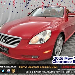 2004 Lexus SC 430 Convertible