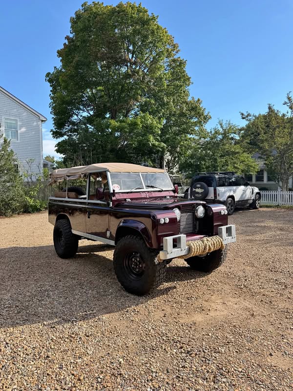 1965 Land Rover series 2a 109\u201d
