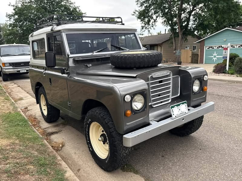 1970 Land Rover santana series ii short version