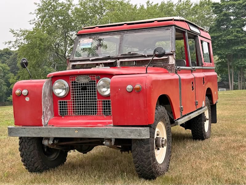 1967 Land Rover series iia 109 nada, rare 6 cyl