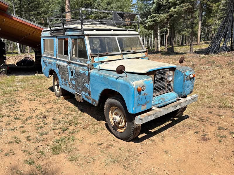 1967 Land Rover series 2a - Deluxe Interior