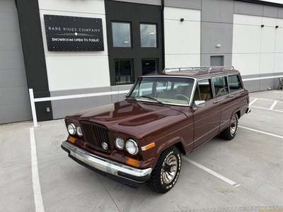 1981 Jeep Wagoneer Limited