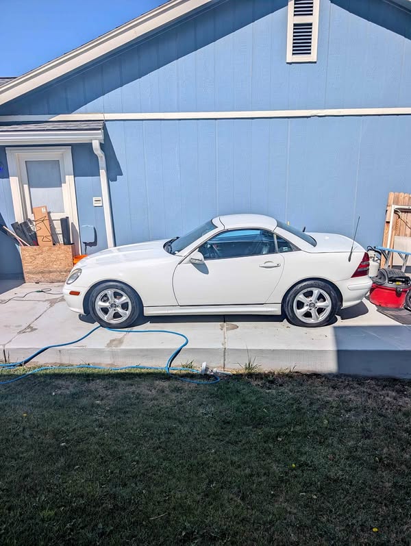 2001 Mercedes-Benz  SLK 320 with only 130k miles.