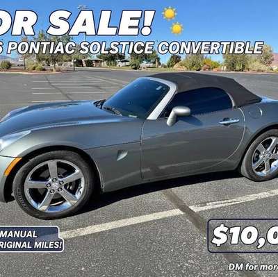 2006 Pontiac Solstice Convertible 2D