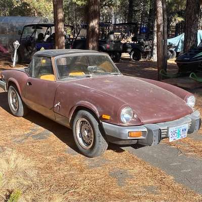 1979 Triumph spitfire - 1500