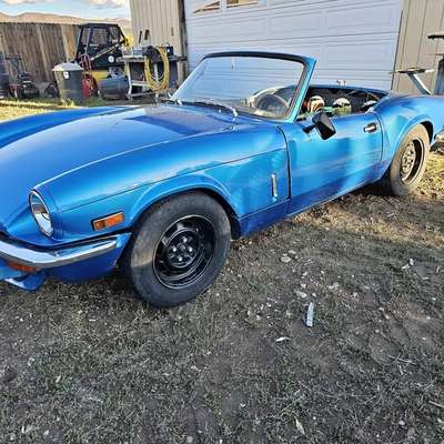 1973 Triumph spitfire\/ ev